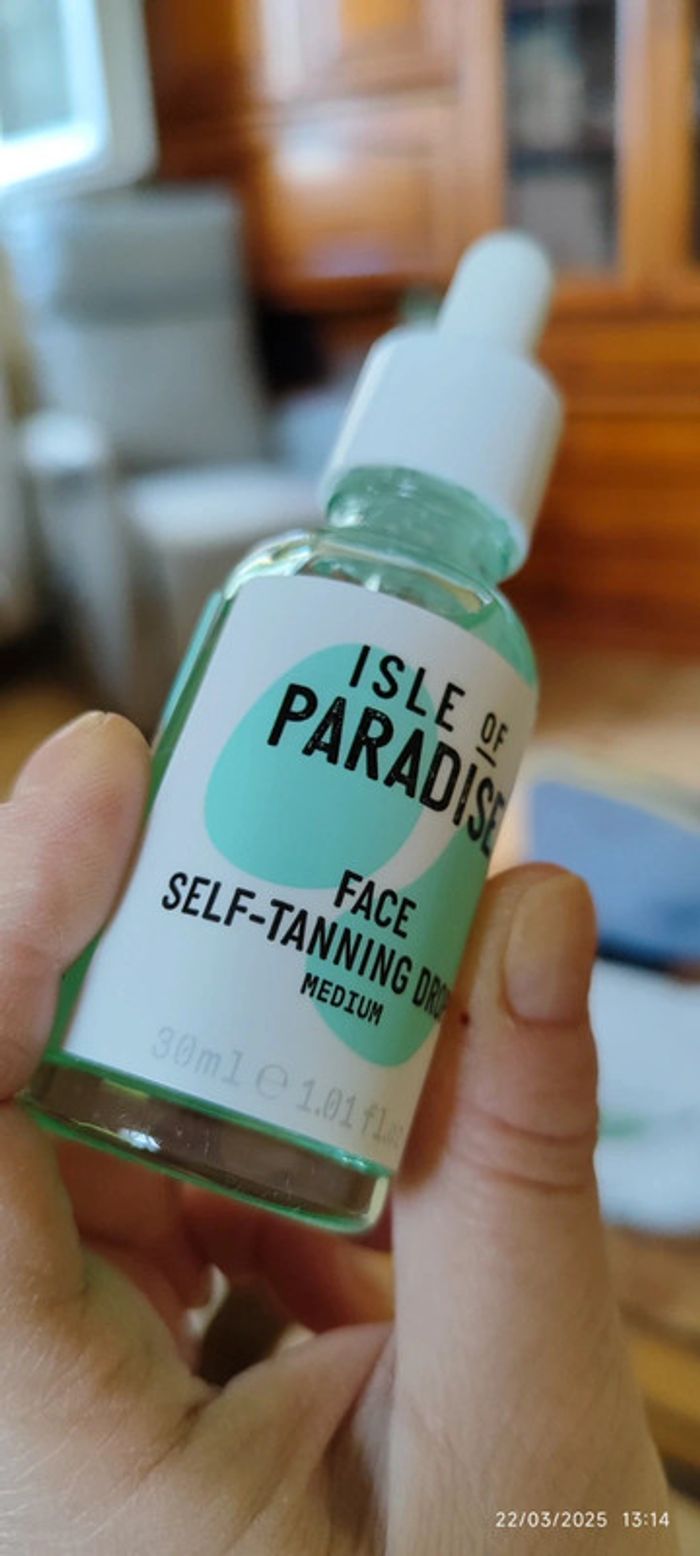 Isle Of Paradise Face Tanning Drops Teinte Medium - photo numéro 3