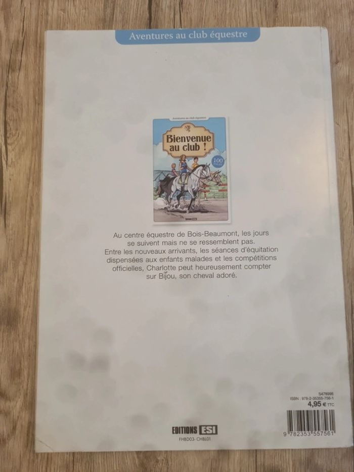 Aventures au club équestre Bienvenue au club - photo numéro 2