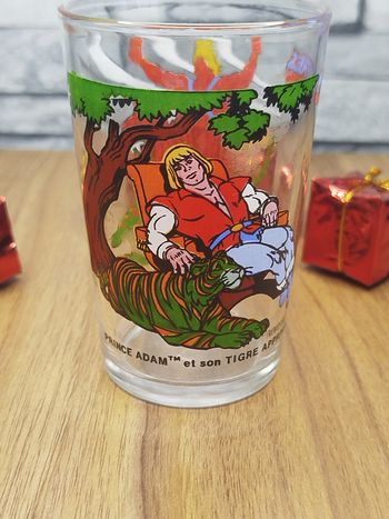 Verre Les maîtres de l'univers 1985