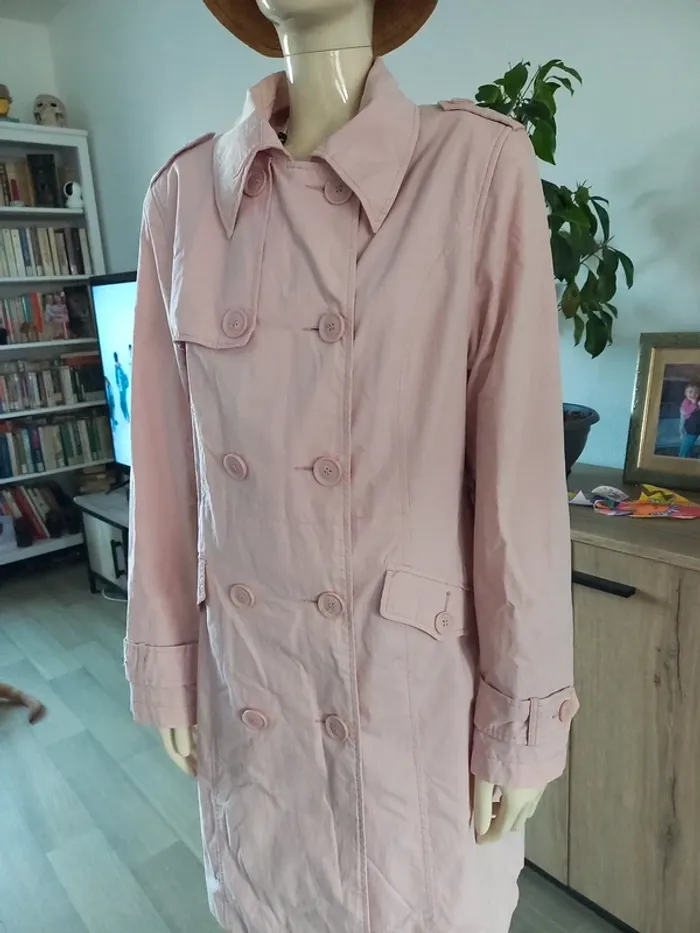 Manteau mi-long femme T44 - photo numéro 5