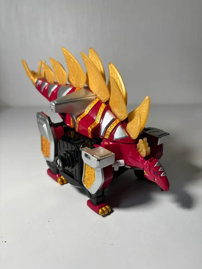 Power Rangers Dino Thunder Abaranger DX Stegoslidon Megazord KillerOh BANDAI