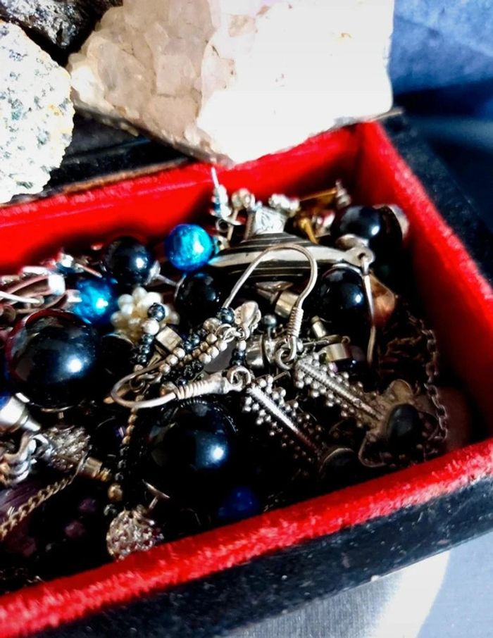 Lot de bijoux en argent et divers - photo numéro 2