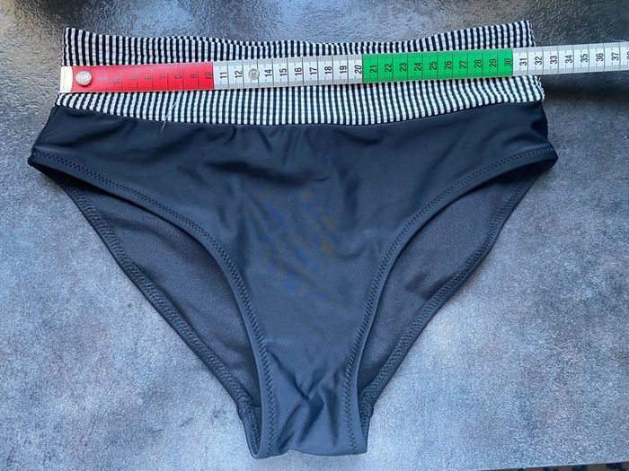 Maillot de bain Anya Beach 2 pièce taille 40 blanc et noir - photo numéro 16