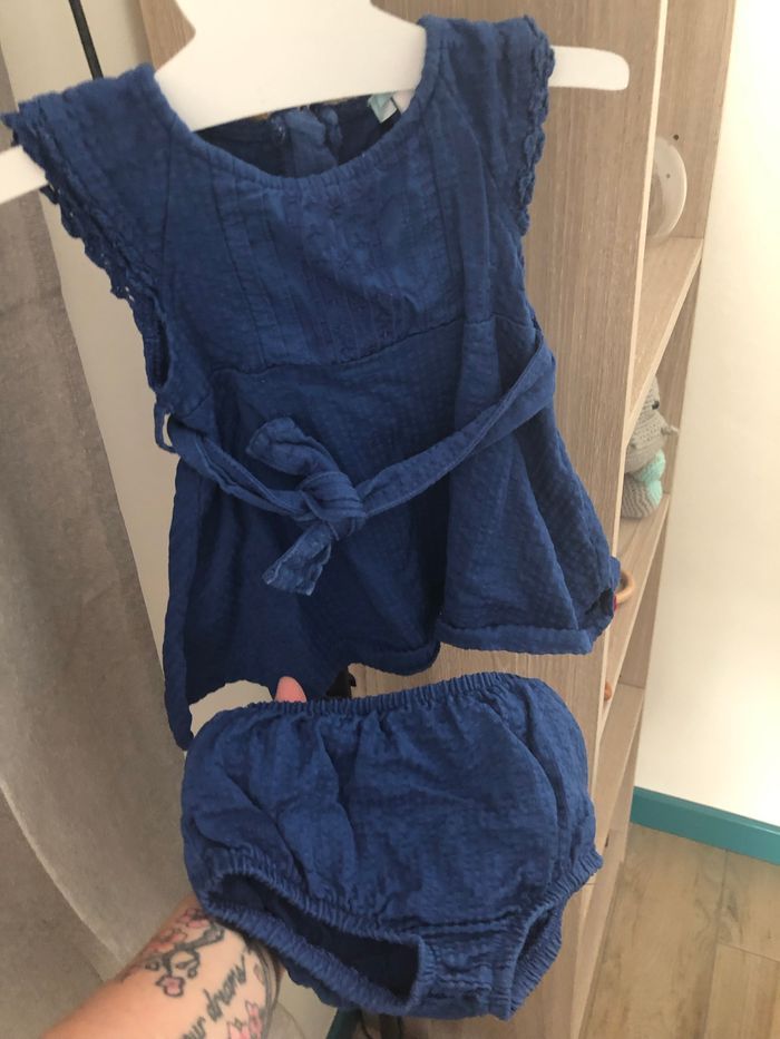 Robe bleu marine été - photo numéro 2