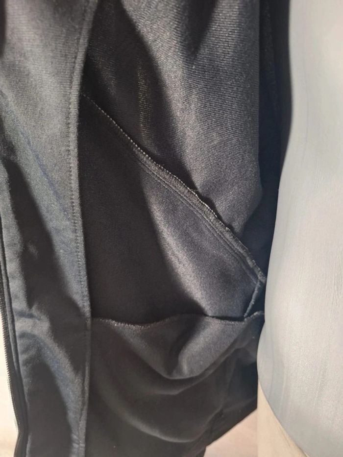 Veste Nike vintage noir blanc zip intégral logo brodé Y2K (543) - photo numéro 9