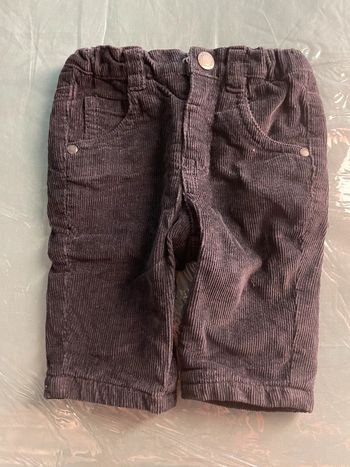 Lot de 2 pantalons 1 mois