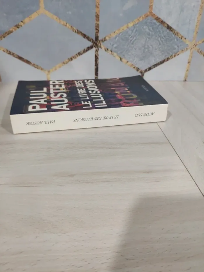 Livre grand format Auster livre des illusions actes sud - photo numéro 5