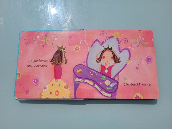 Livre à toucher 👑 Ah si j'étais.. Princesse 👑 - photo numéro 3