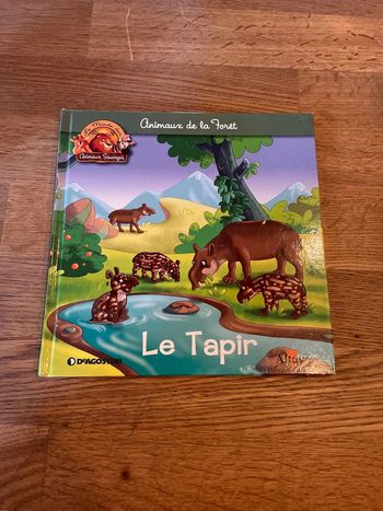 Livre Altaya Le monde des animaux Sauvages Animaux de la forêt Le Tapir
