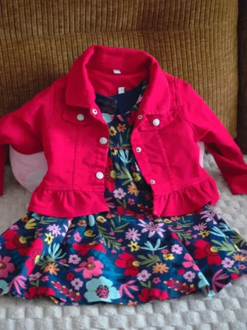 Ensemble veste et robe 23 mois