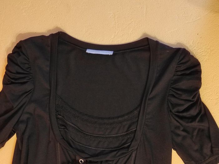 Haut noir à lacets - photo numéro 6