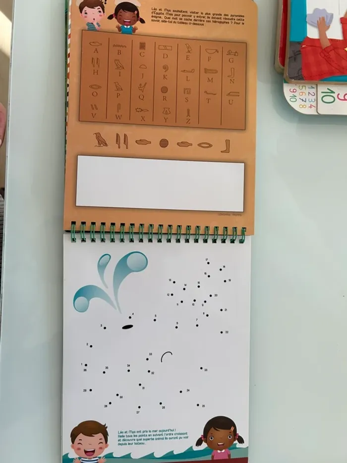 Livre effaçable mon carnet de voyage jeux 2 momes - photo numéro 3