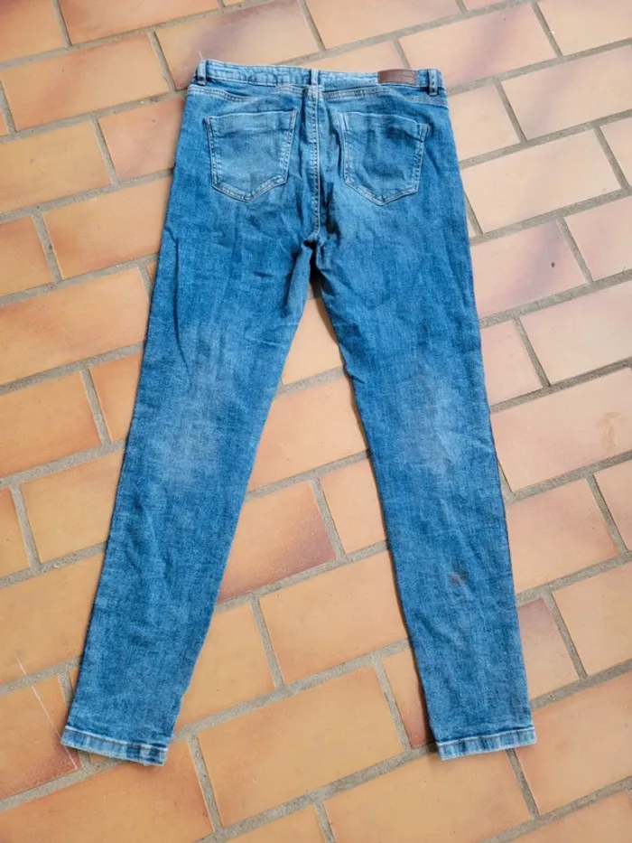 Pantalon jean skinny Y2K original vintage - photo numéro 2