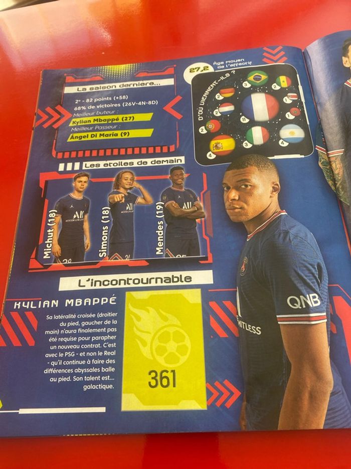 Album Panini Ligue 1 / Ligue 2 non complet - photo numéro 3