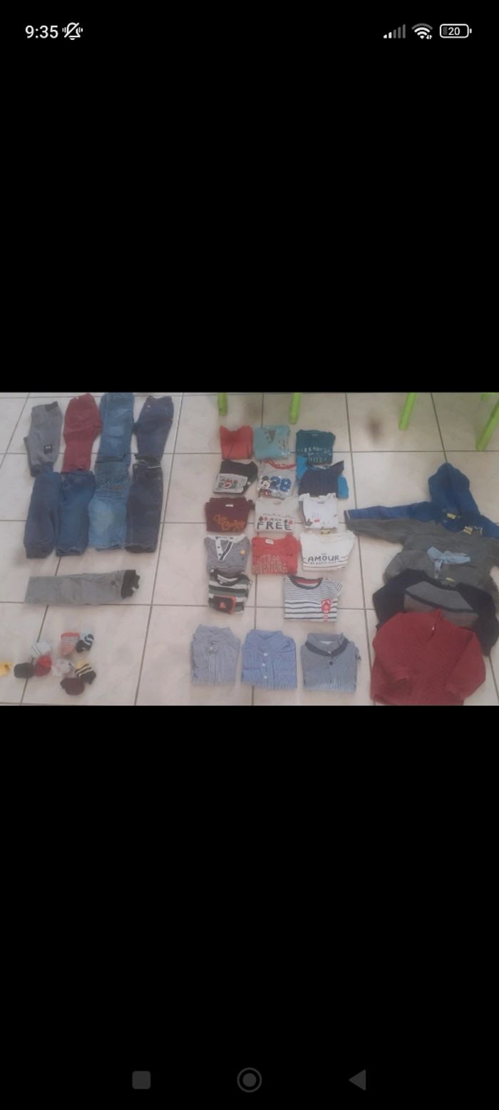 Lot garçon 18 mois