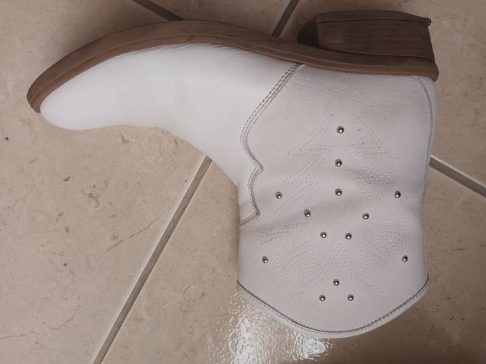 Bottines blanc - photo numéro 4