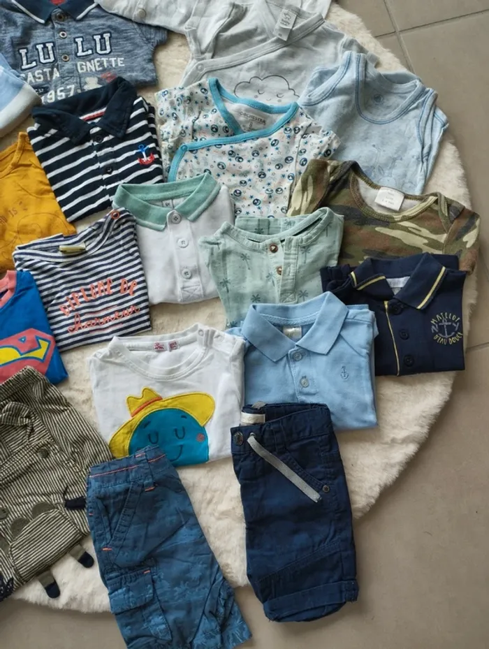 Lot été garçon 22 pièces - photo numéro 2