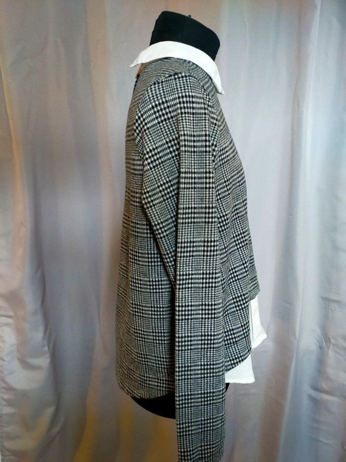 Haut à col chemise effet superposé – FB Sister – Femme – Taille S - photo numéro 4