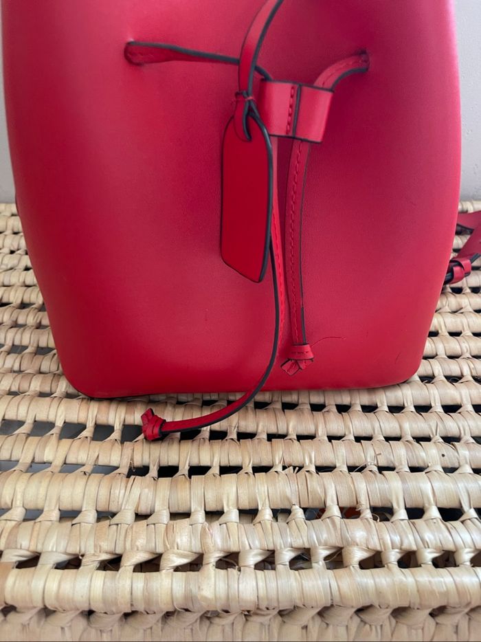 Sac sceau en similicuir rouge - Jennyfer - photo numéro 2
