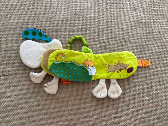 Livre tissu Jef le chien Lilliputiens - photo numéro 4