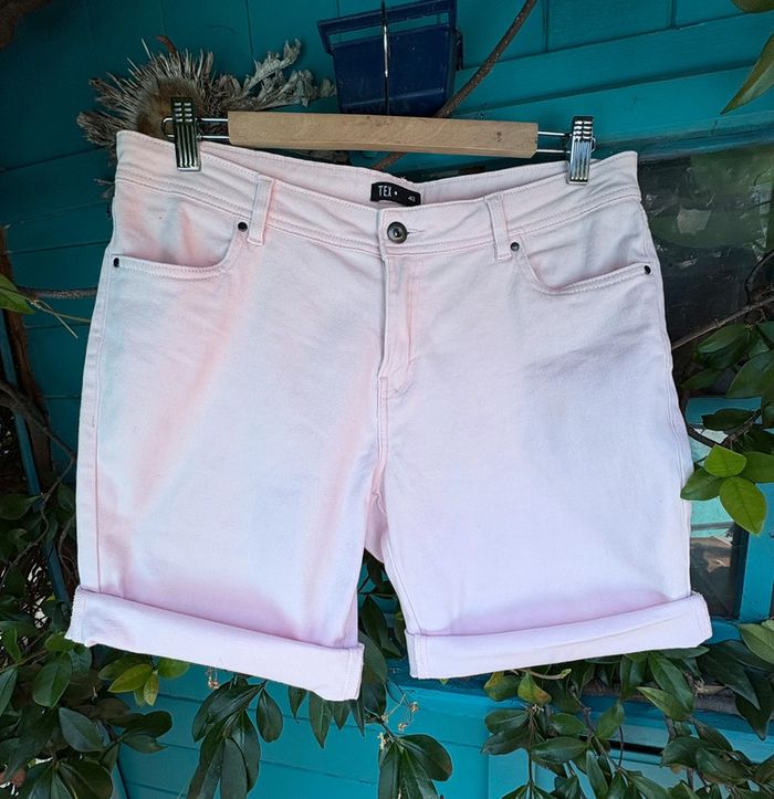 Bermuda / short rose clair Tex taille 42