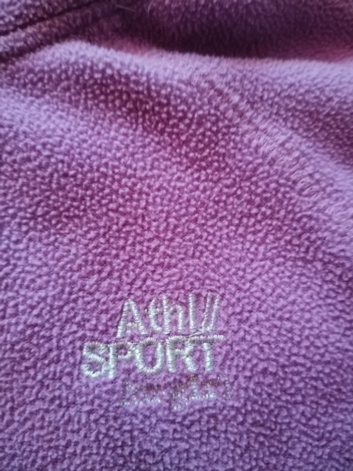 Pull polaire violet 4 ans - photo numéro 2