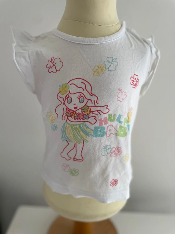 Tee shirt bébé motif