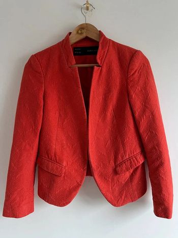 Blazer Zara rouge