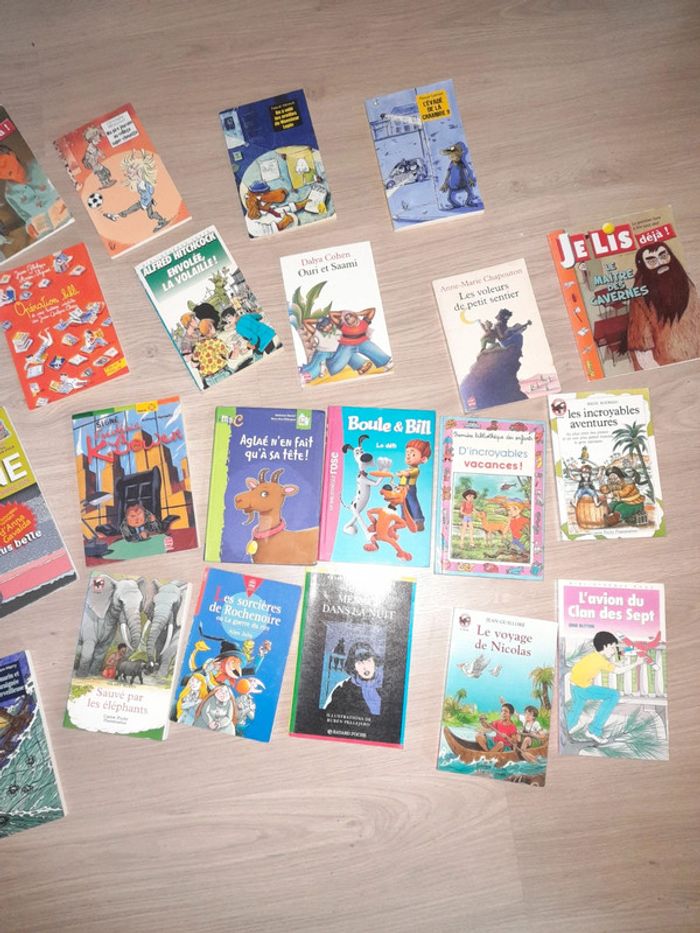 Lot 25 livres 7/15 ans - photo numéro 4