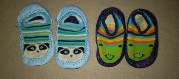 Petit chausson bb garcon