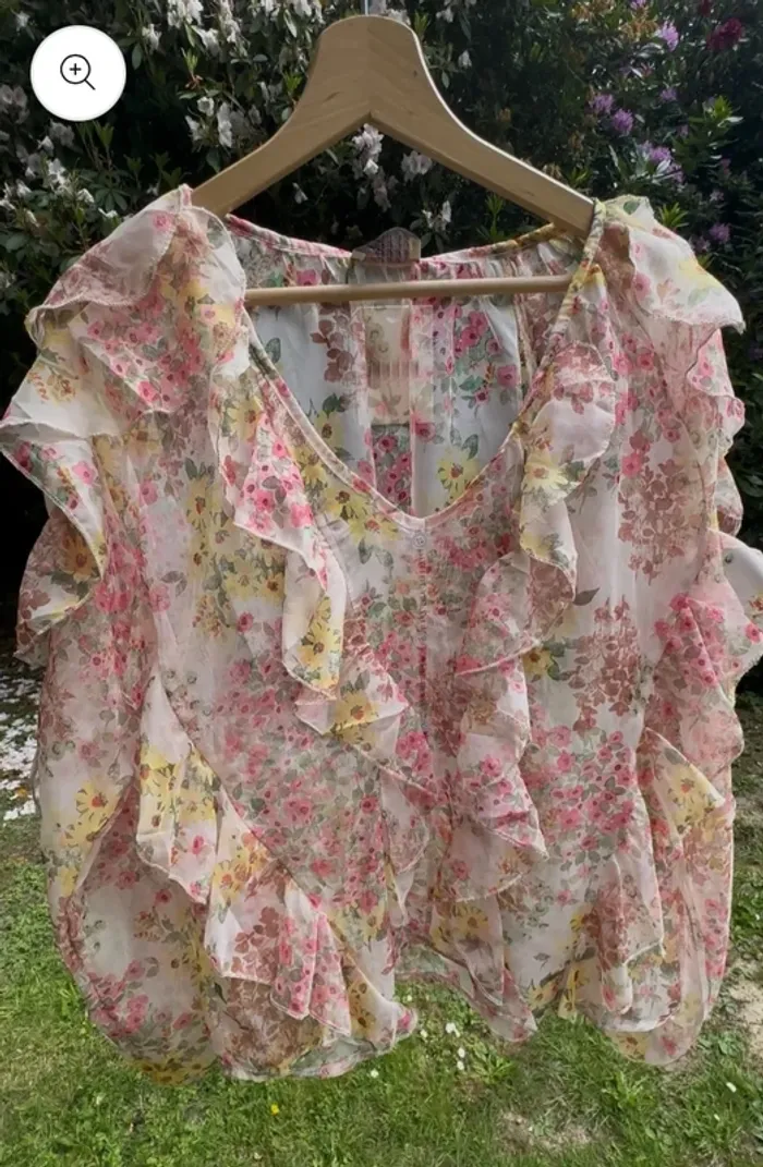 Blouse fleurie - photo numéro 2