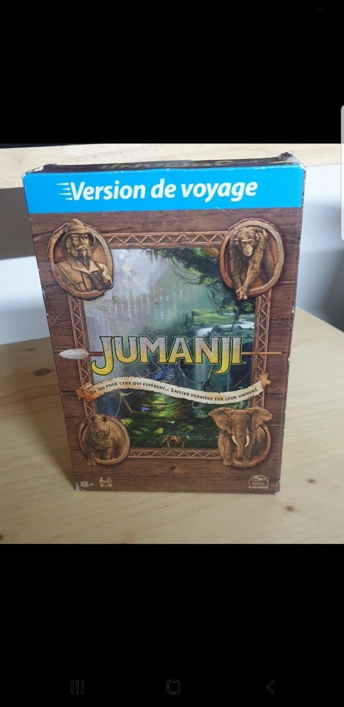 Jeu Jumanji version de voyage