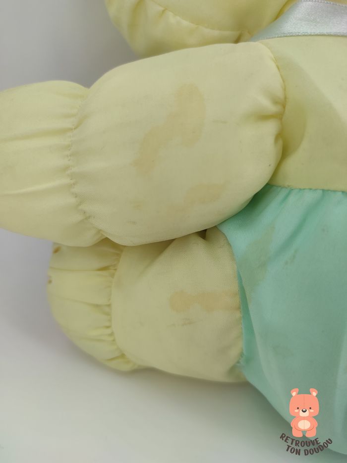 Peluche Ours Jaune Fluffy Biking Puffalump - photo numéro 6