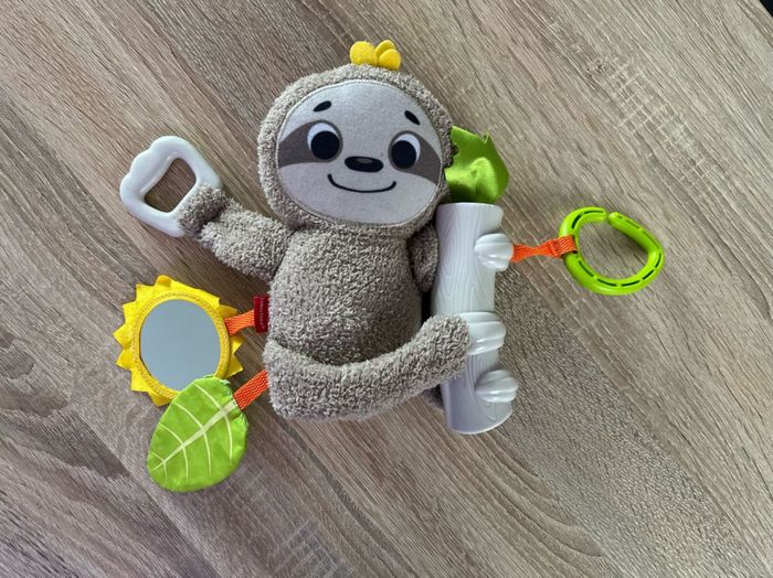 Jouet activité singe vibrant