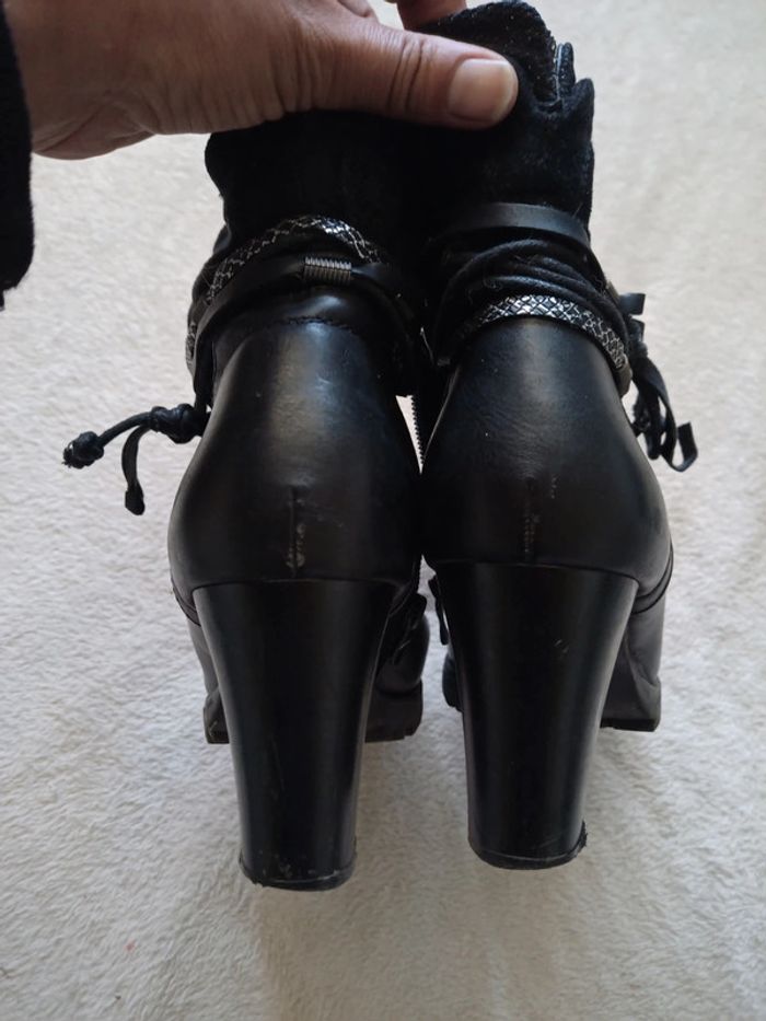 Bottines femme à talon - photo numéro 3