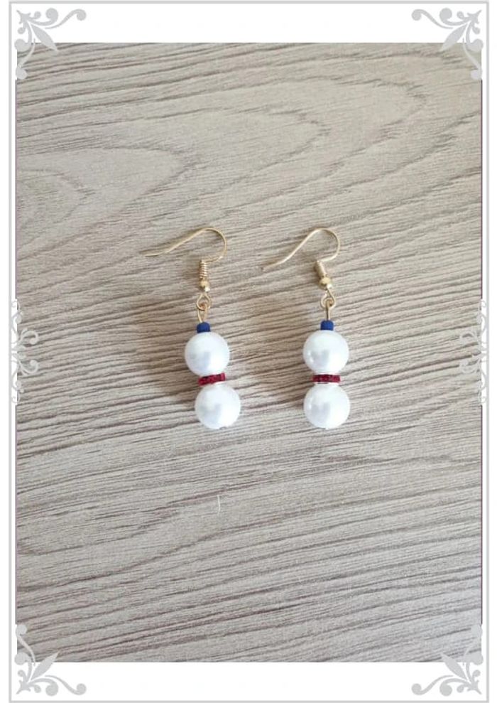 🌟Boucle d'oreille pendante boule 🌟