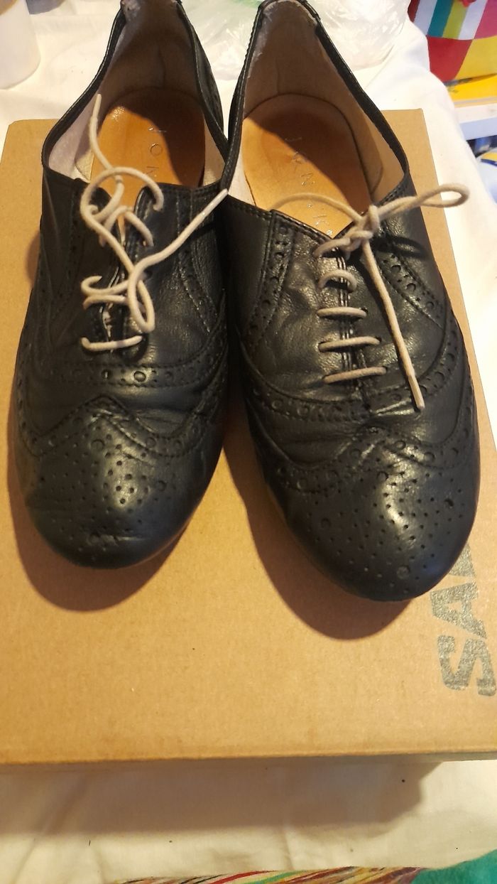 Derbies en cuir véritable Jonak - photo numéro 4