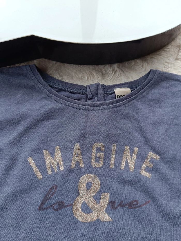 Robe courte manches courtes Fille 5 ans Imagine & Love Tao - photo numéro 5