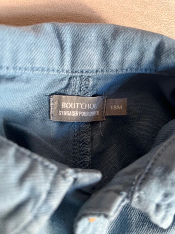 Combinaison toile denim 18 mois mixte - Bout'chou - photo numéro 6
