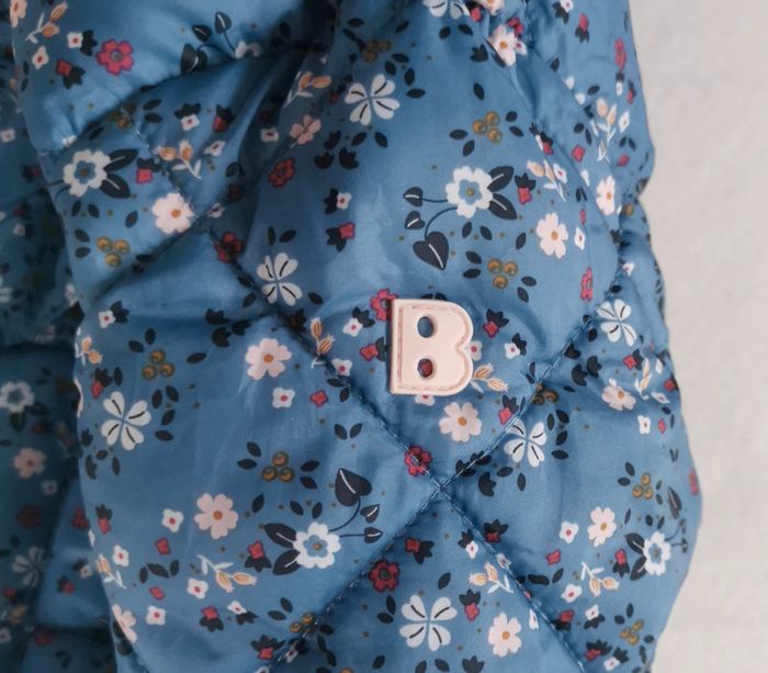 Doudoune fleurie 👣 obaïbi,matelassée, légère, 6mois - photo numéro 6