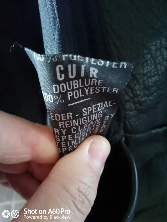 Veste en cuir femme - photo numéro 3