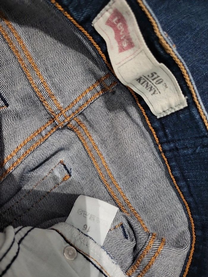 Jean levi's 510 taille 16 ans - photo numéro 8