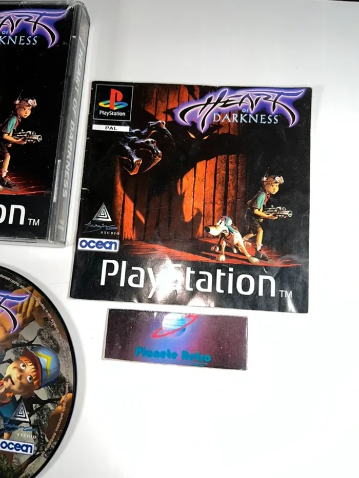 Heart of Darkness - Jeu PS1 complet lunette 3D VF Sony - photo numéro 3