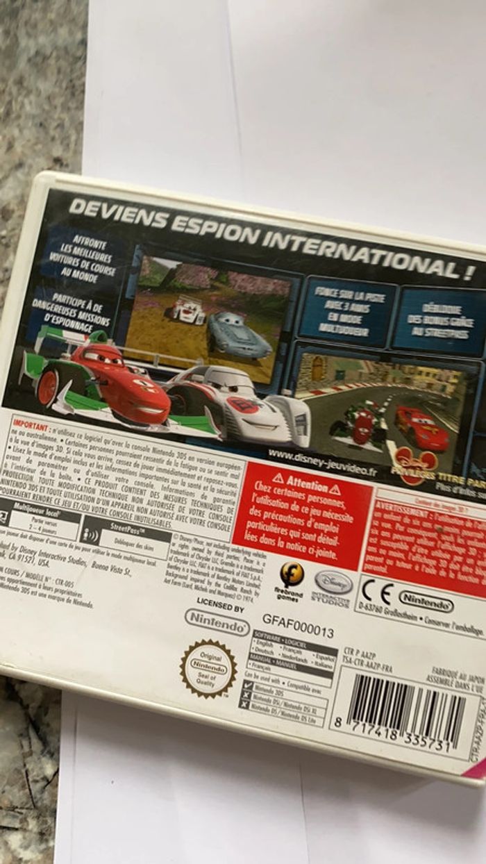 Disney cars 2 3ds - photo numéro 4