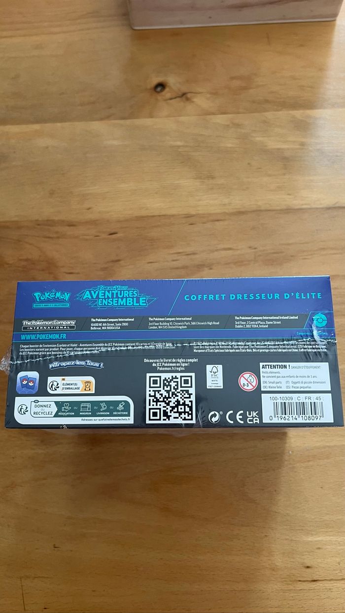 Pokémon - ETB EV9 - photo numéro 3
