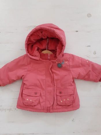 Manteau fille 6 mois corail Sergent major