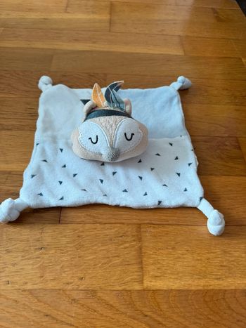 Doudou renard indien dès la naissance