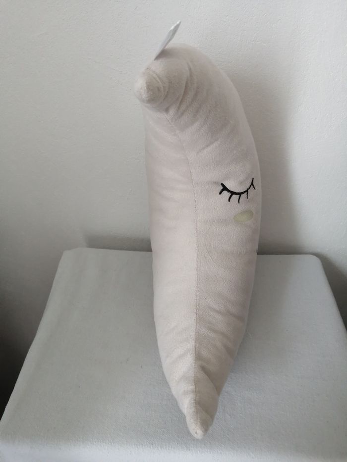 coussin peluche lune - photo numéro 3