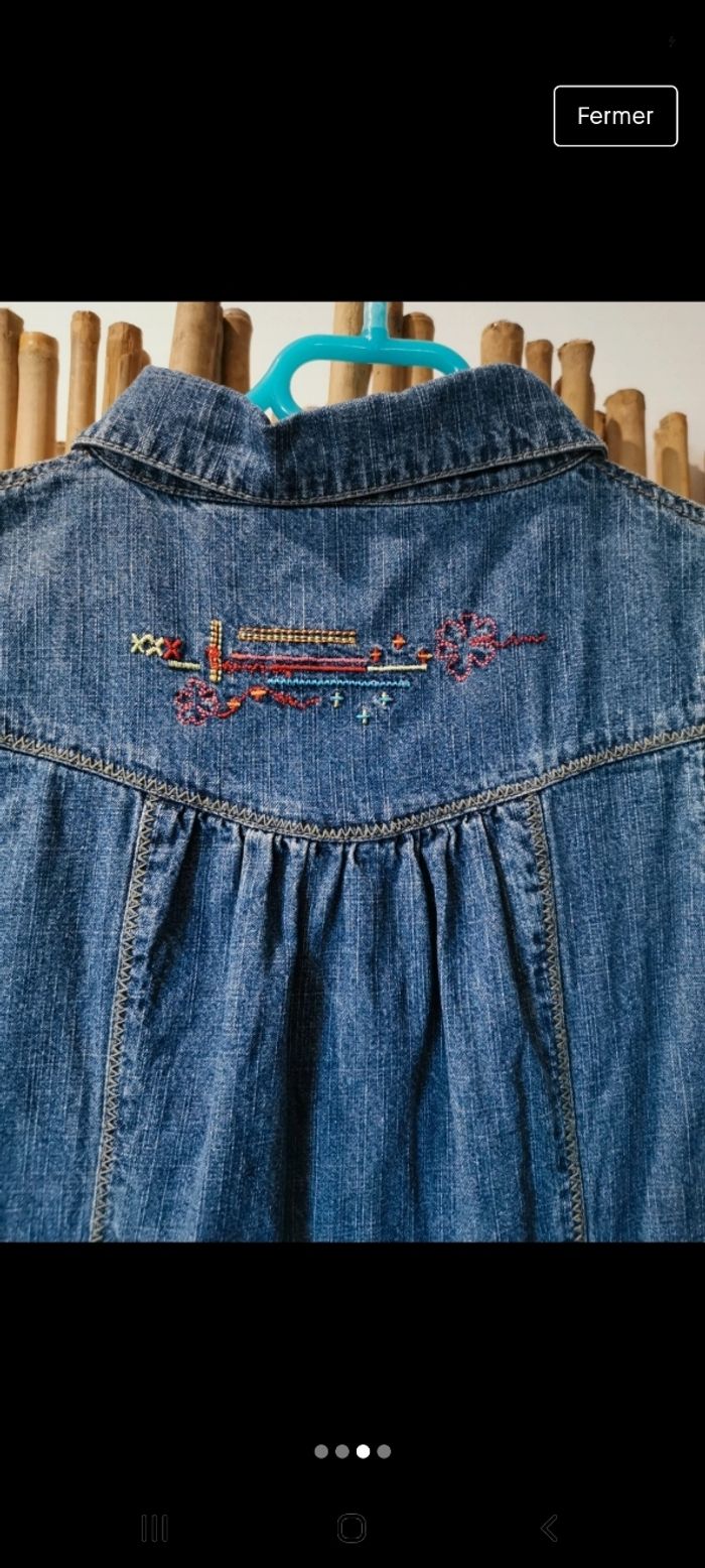 Robe jeans Okaïdi 8 ans - photo numéro 3