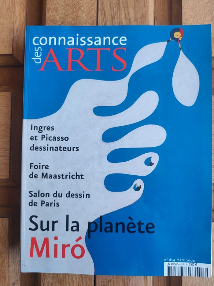Magazine de décoration connaissance des arts Ingres Picasso foire de Maastricht salon du dessin Miro